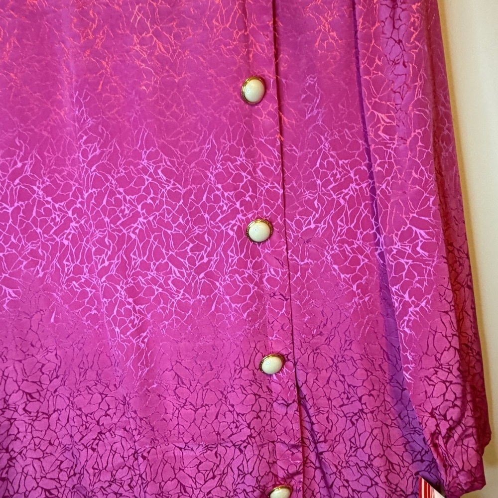 Vintage Andrea Gayle Pink Midi Dress - Picture 3 of 6